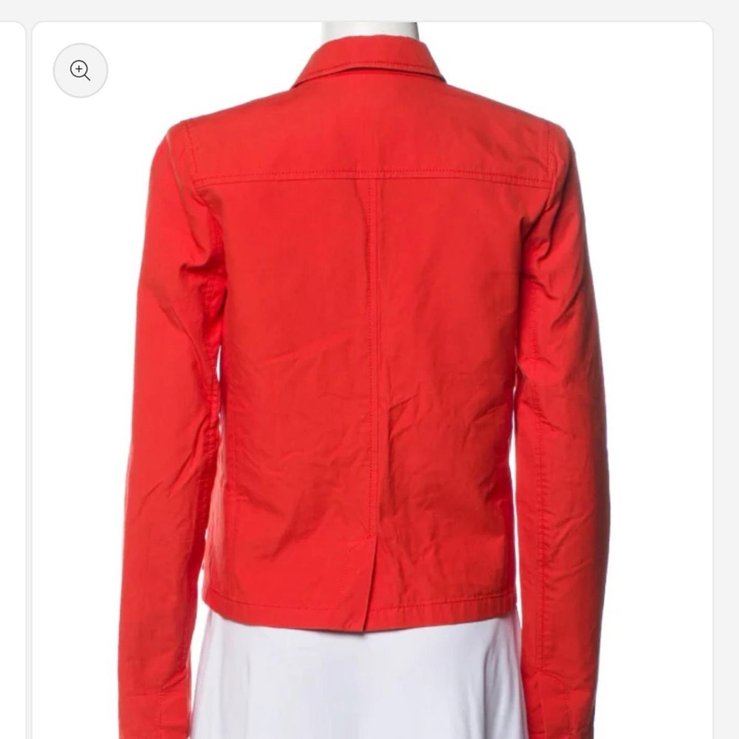 Balenciaga Vibrant Red Blazer - Size Medium