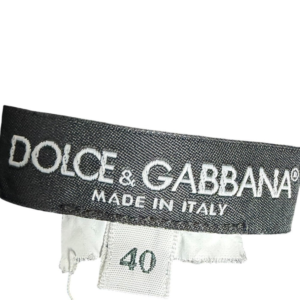 Dolce & Gabbana Black Lace Top - Sophisticated, Elegant - Size 10