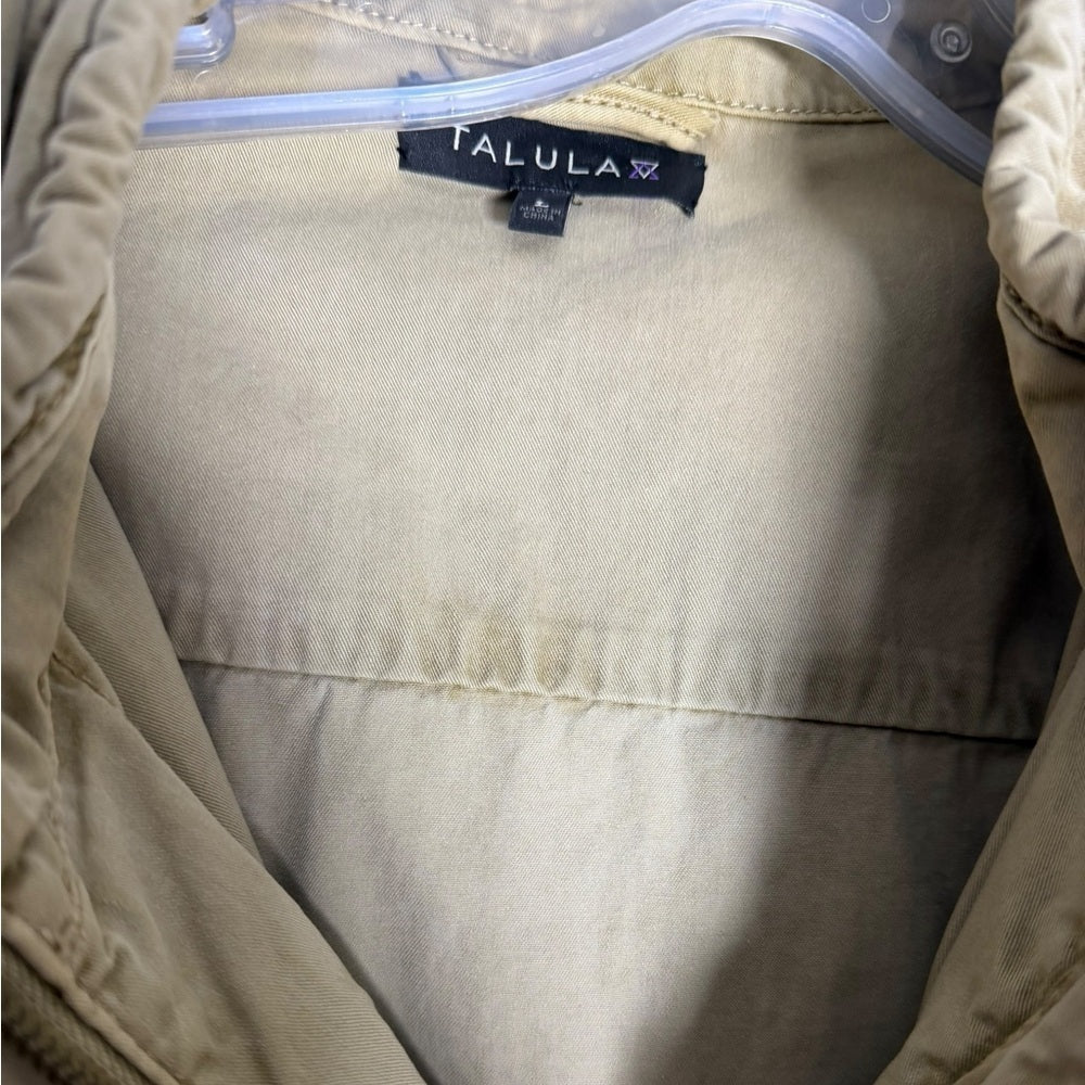 Talula Beige Utility Jacket- Casual - Neutral - Size L