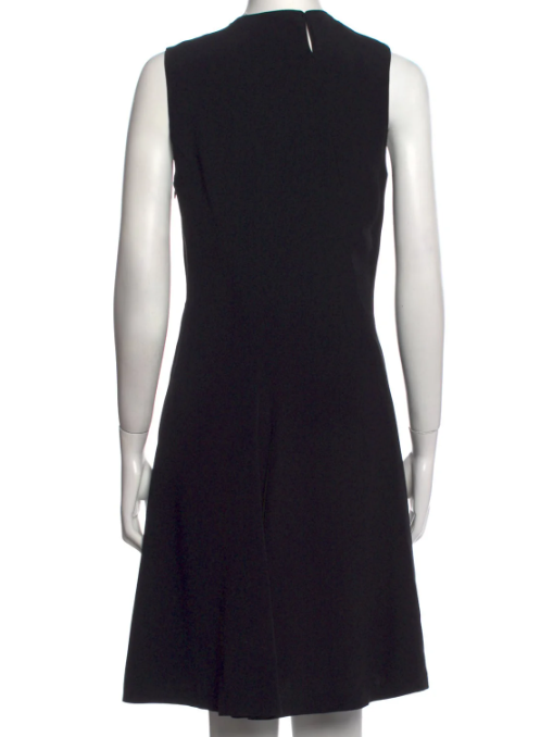 Giorgio Armani V-Neck Knee Length Dress