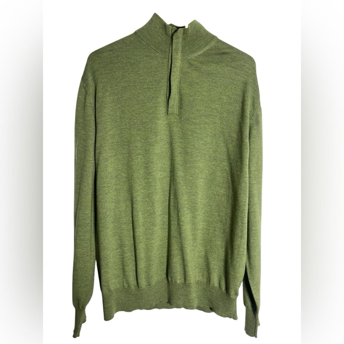 Harry Rosen - Green Men's Zip-Up Sweater