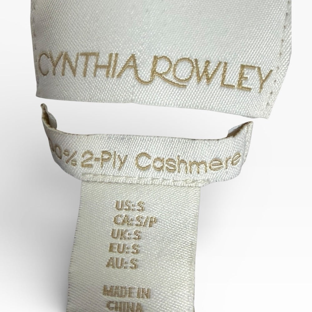 Cynthia Rowley Tan and Black Animal Print Sweater - Size S