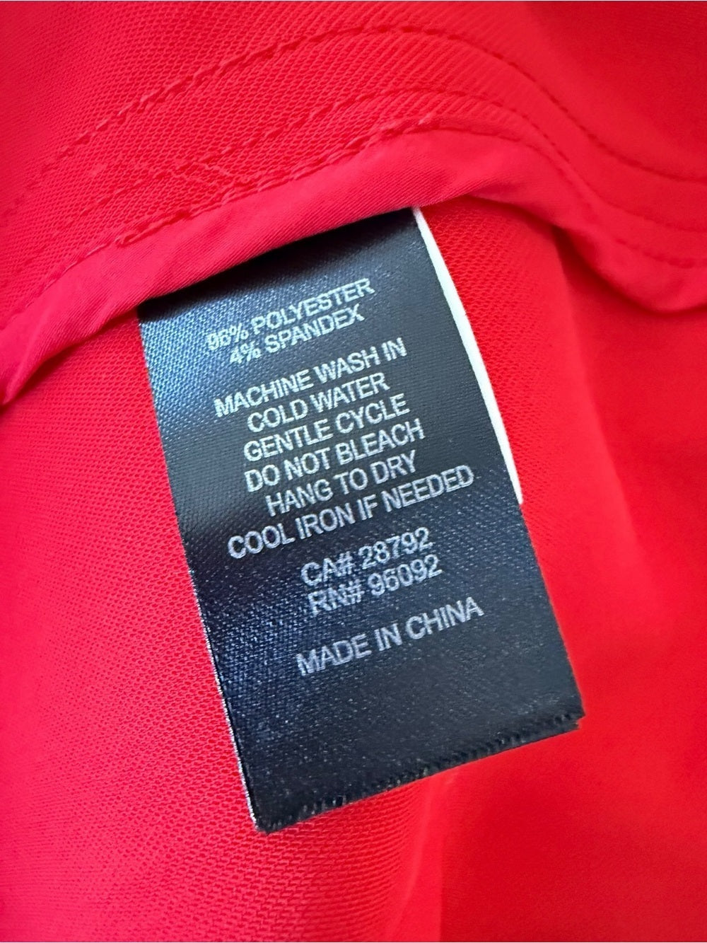 Maison Cinqcent Women's Coral-Red Draped Open-Front Blazer Jacket - Large
