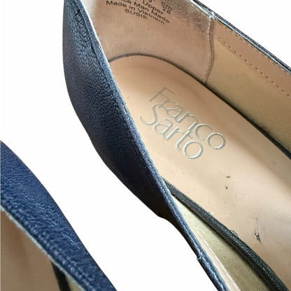 Franco Sarto Loafers Black - Office Work Wear - Size 9