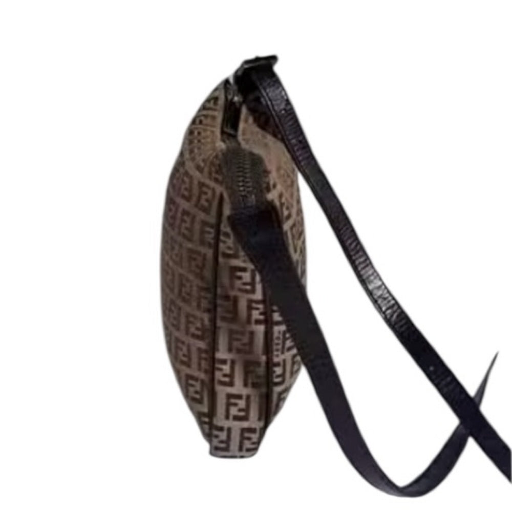 Fendi Tan and Black Crossbody Bag