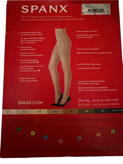 SPANX Sheers! 20 Denier Sheer Tights - Nude - Size D
