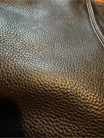Tignanello Black Pebbled Leather Shoulder Bag - Day to Day
