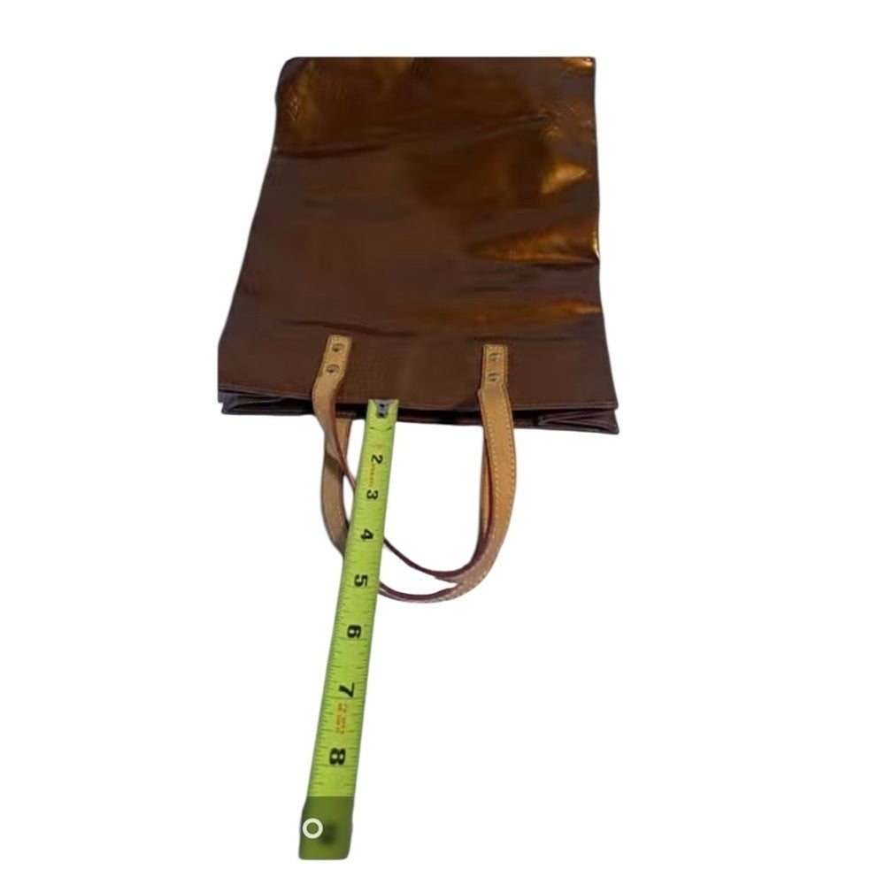 Louis Vuitton Shiny Brown Tote