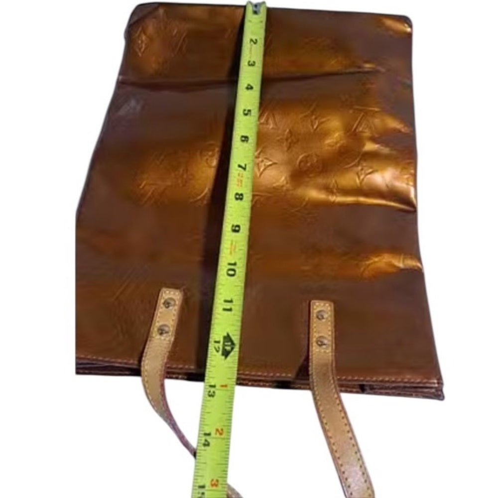 Louis Vuitton Shiny Brown Tote