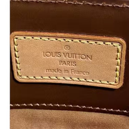 Louis Vuitton Shiny Brown Tote