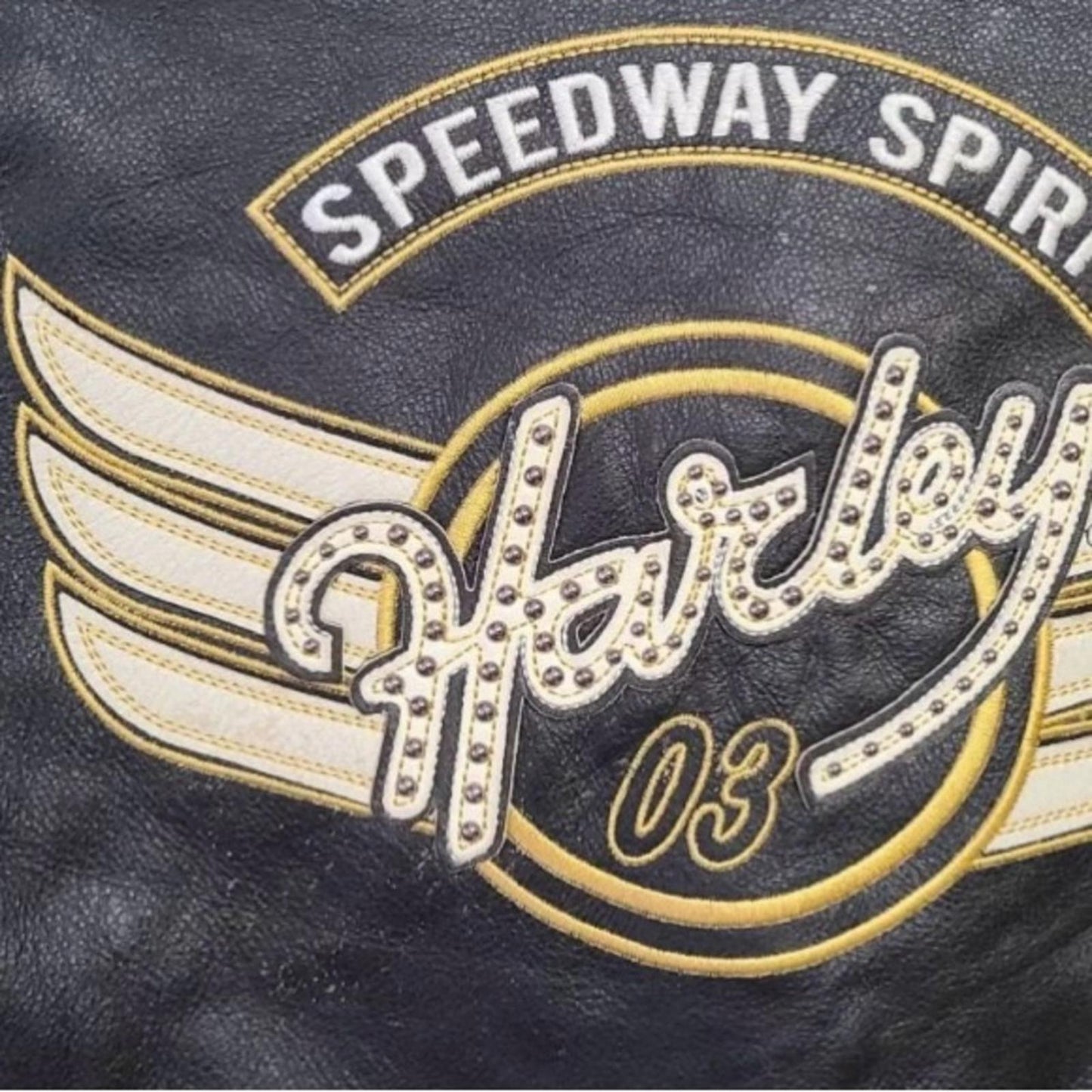 Harley-Davidson Black and White Women's Jacket