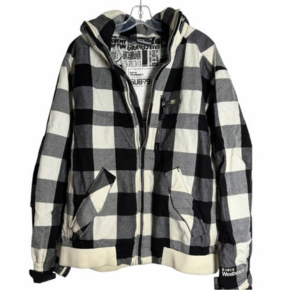 Westbeach - Ski Jacket - Black and White - Casual Streetwear - Size Medium