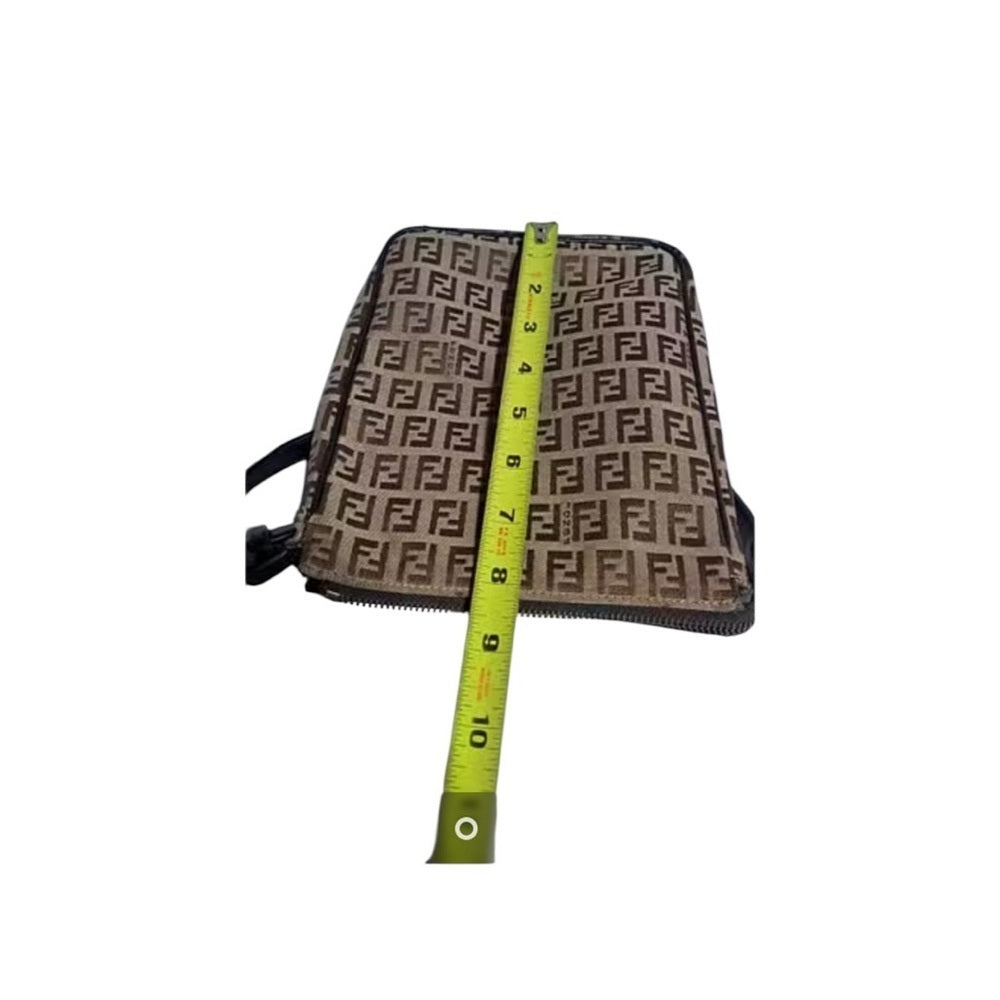 Fendi Tan and Black Crossbody Bag