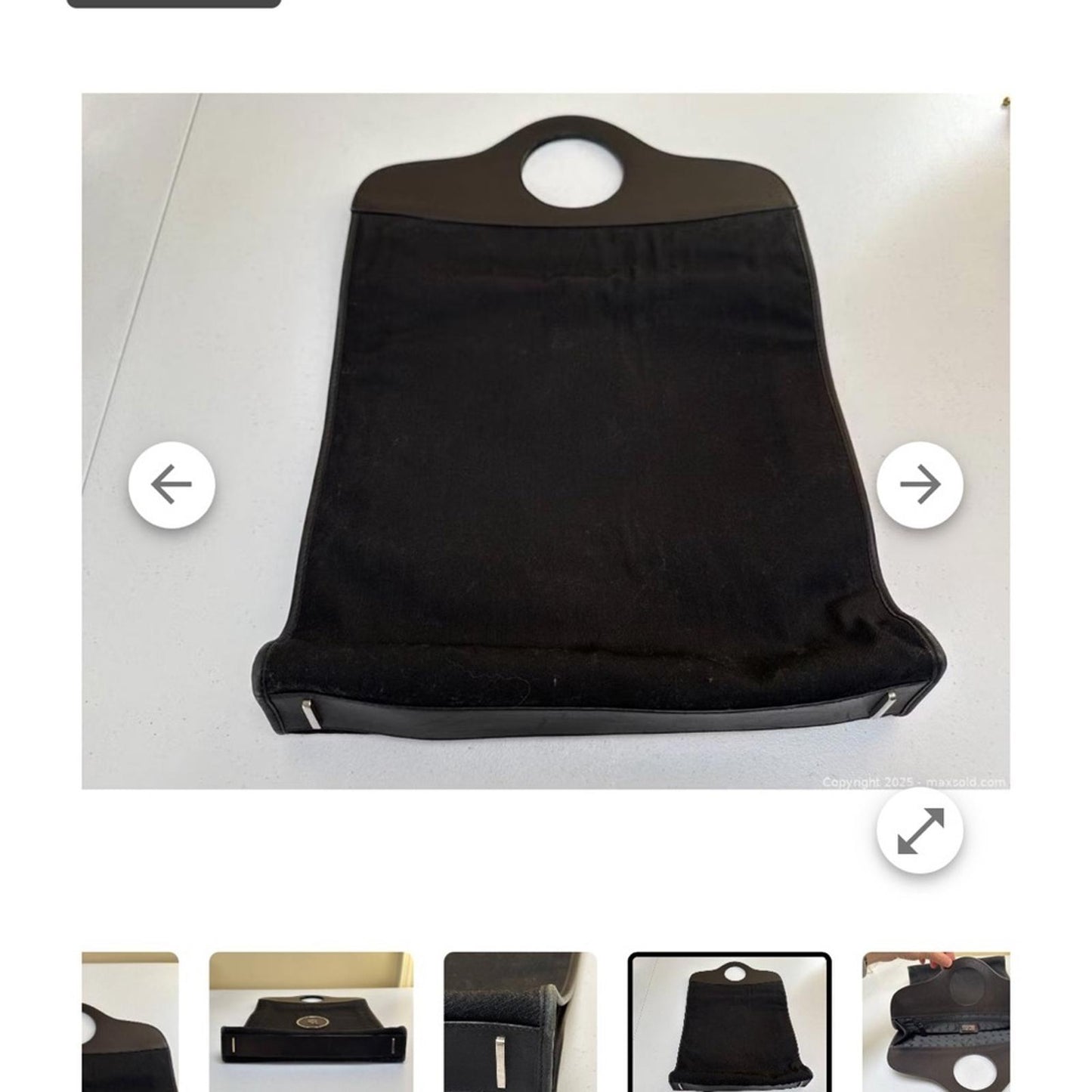 Alexander McQueen Black Tote Bag - Authenticity Certification