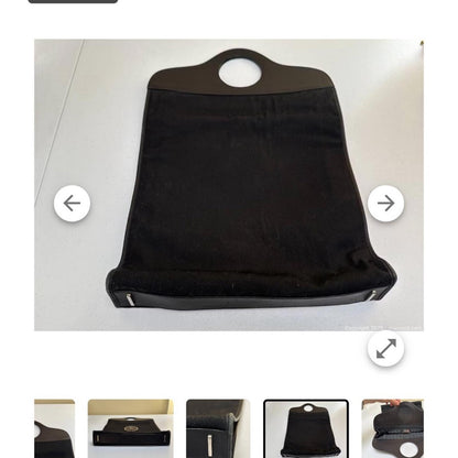 Alexander McQueen Black Tote Bag - Authenticity Certification