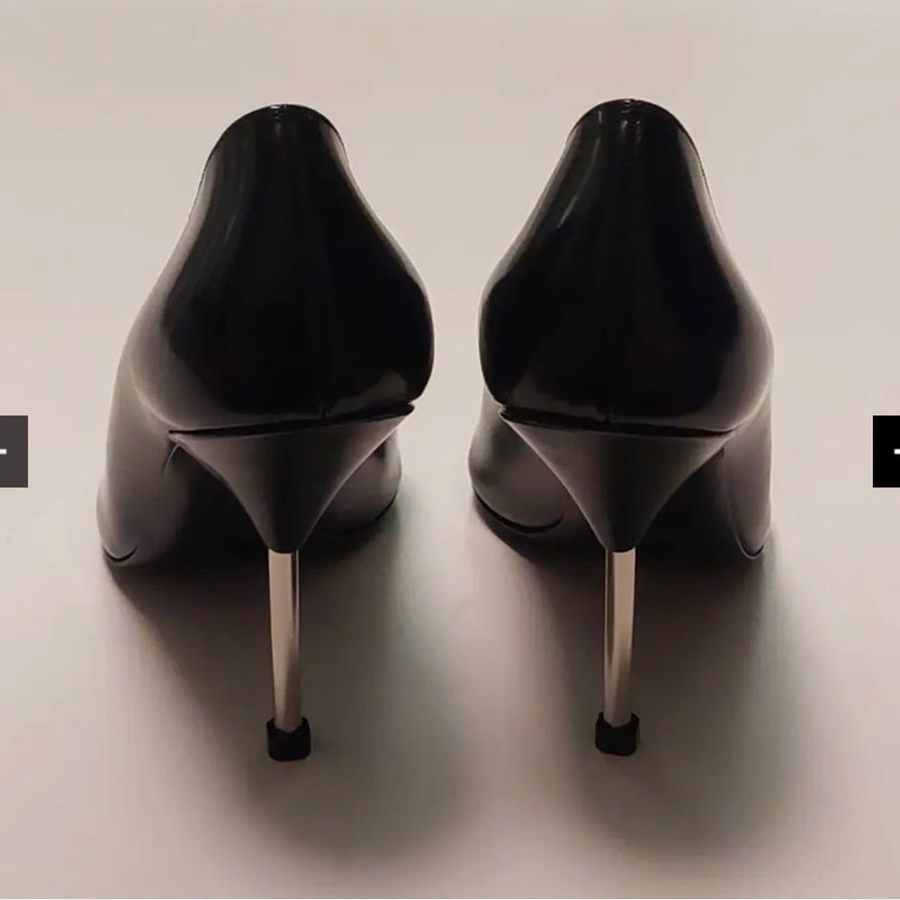 Alexander McQueen Black Studded Heels - Date Night - Sophisticated - Size 9.5