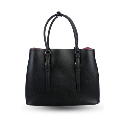 Prada Medium Saffiano Cuir Double Tote