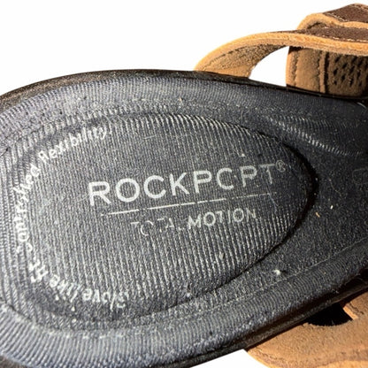 Rockport Women's Brown Peep-Toe Heels - Size 9