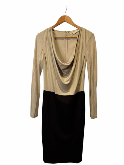 Stella McCartney Taupe Cowl Neck Lightweight Top - Size 42 (10-12)