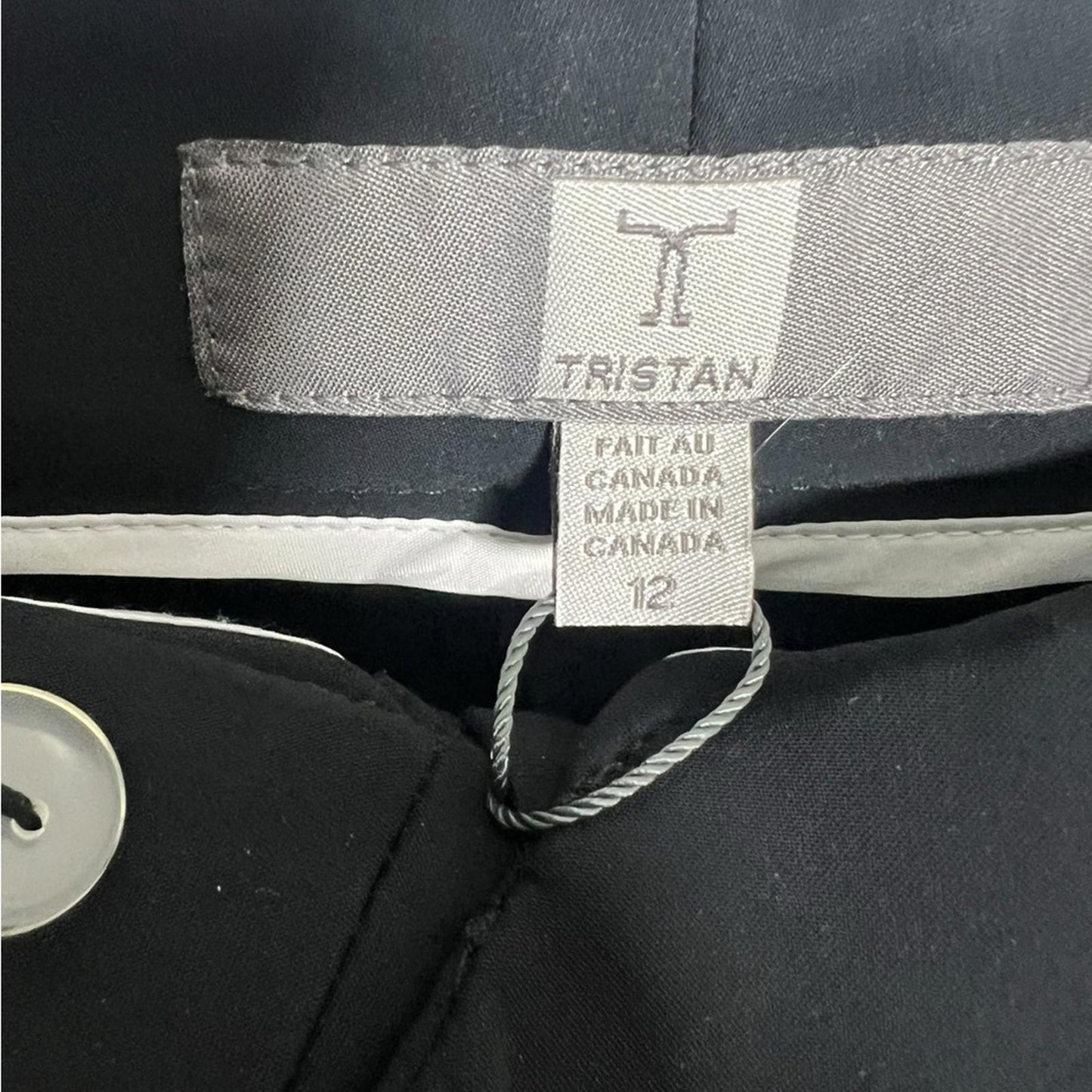 Tristan Elegant Black Women's Trousers
