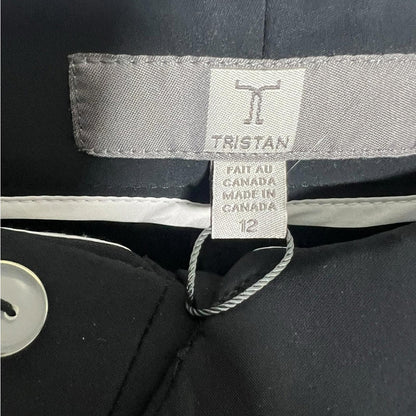 Tristan Elegant Black Women's Trousers