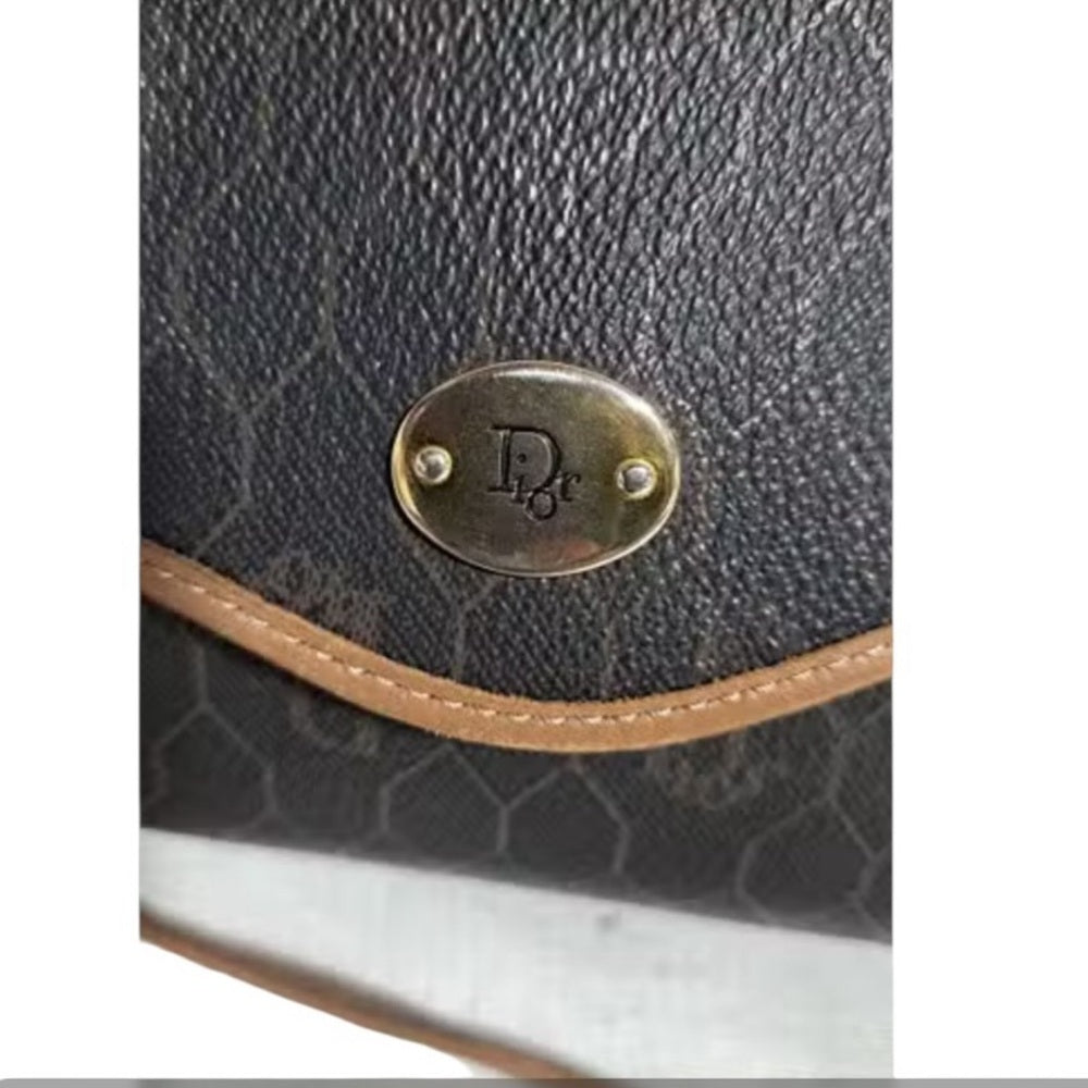 Dior Black and Tan Crossbody Bag