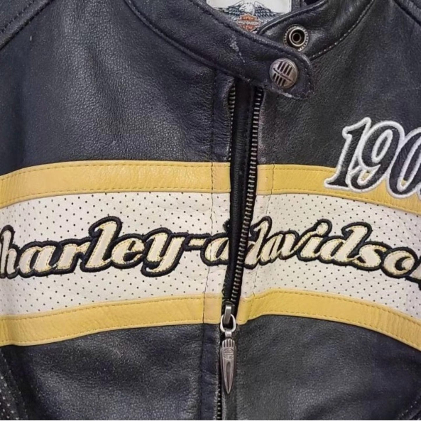 Harley-Davidson Black and White Women's Jacket