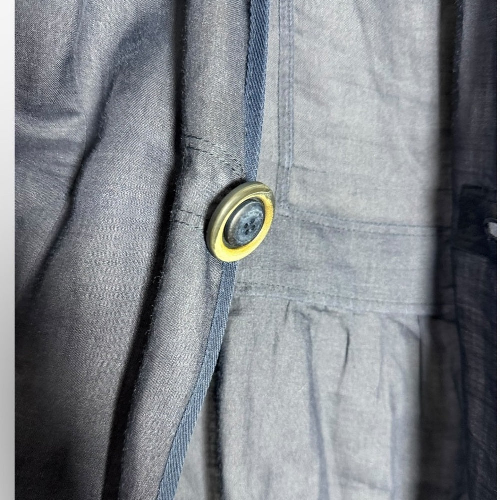 Brunello Cucinelli Dark Blue Blazer, Office Chic /Night Out - Elevated - Size M