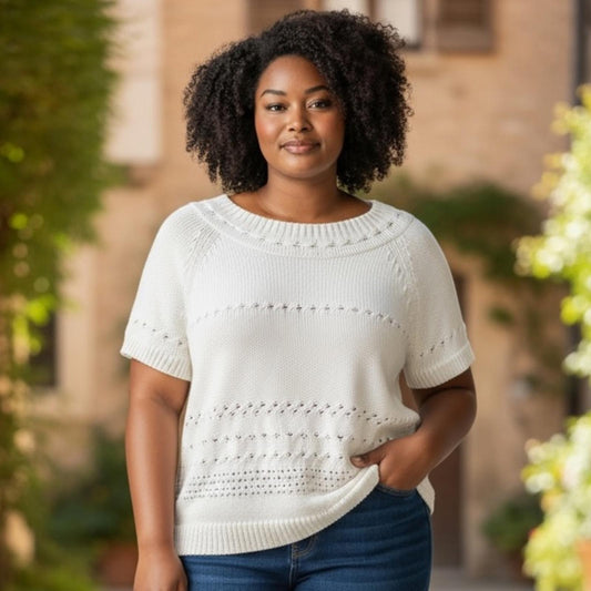 Kate Spade Cream Knit Sweater