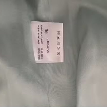 Basler Women's Light Green Blazer - Elevated Office Wear A size 46 (14-16)