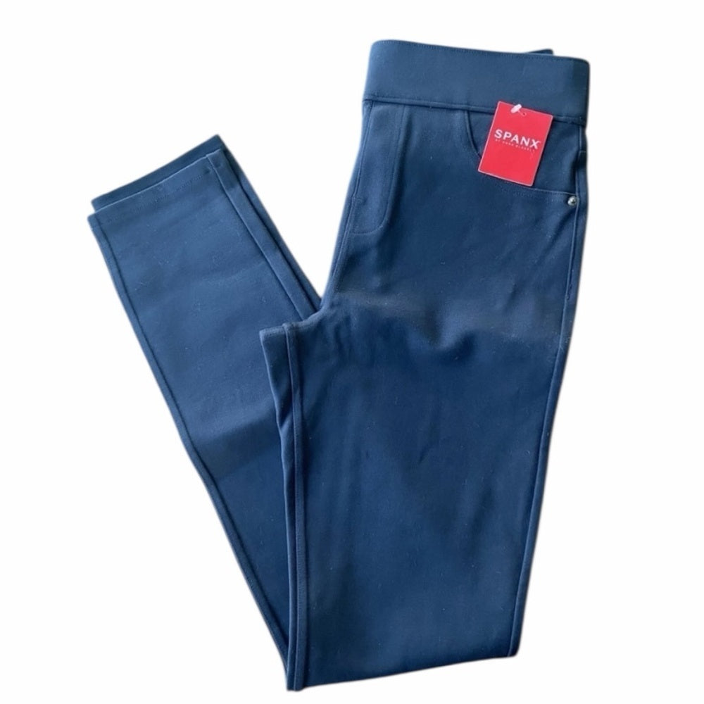 SPANX Blue Jean Colour Leggings - Size Small