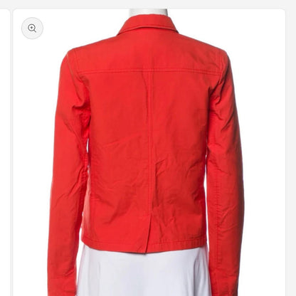 Balenciaga Vibrant Red Blazer - Size Medium