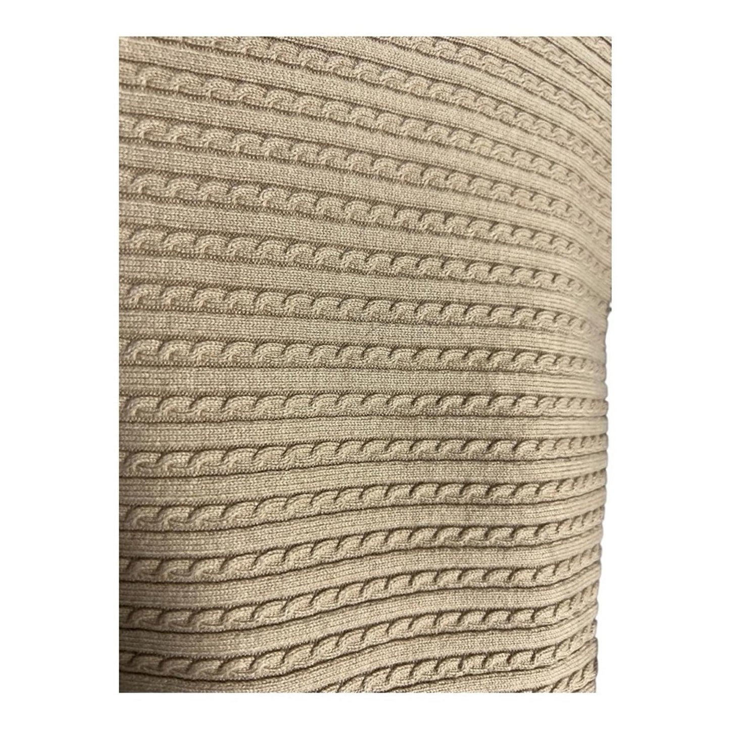 Ralph Lauren Gold Ribbed Sweater