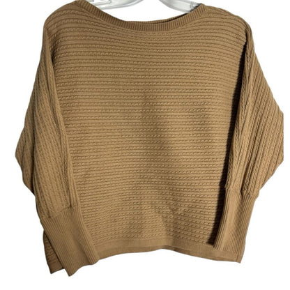 Ralph Lauren Gold Ribbed Sweater