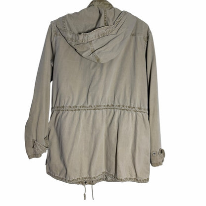 Talula Beige Utility Jacket- Casual - Neutral - Size L