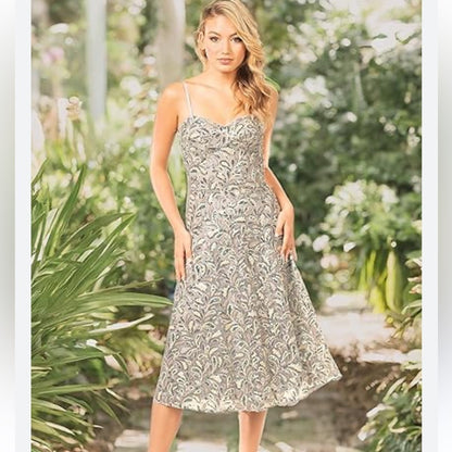Dress the Population Silver and Black Sequin Dress