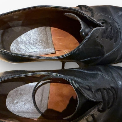 John Lobb Black Leather Men's Loafers - Size 10.5