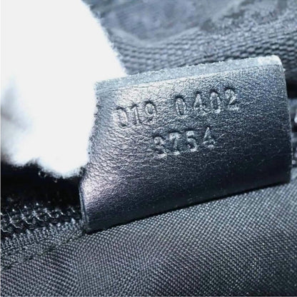 Gucci Black Textured Tote with Contrasting Straps - Authenticity Certificate