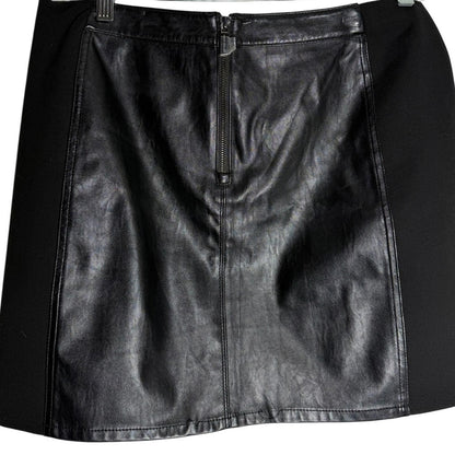 Armani Exchange Black Mini Skirt