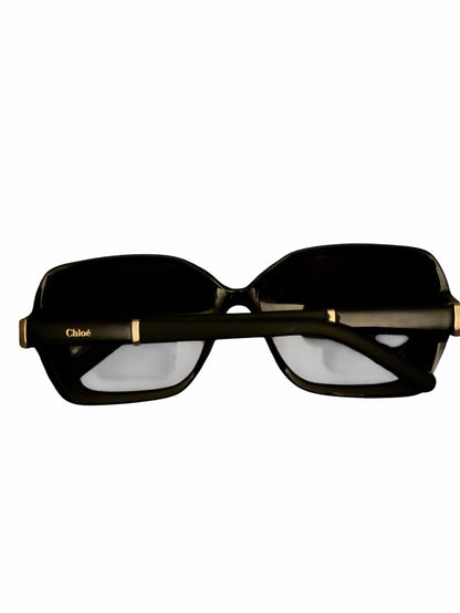 Chloe Oversized Women's Sunglasses - Black