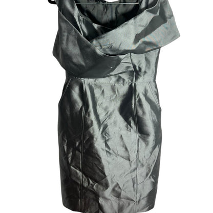 Ross Mayer - Chic Strapless Metallic Dress - Formal Wear - Elegant - Size 8