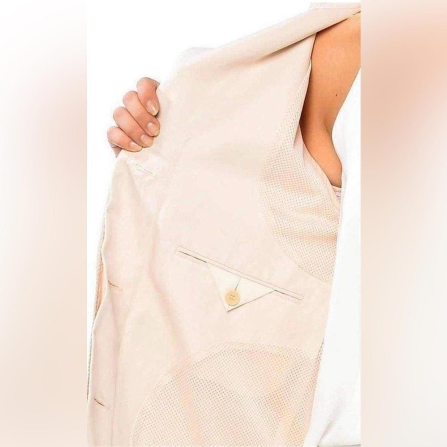 BCBGMaxAzria Cream Trench Coat -Runway Edition