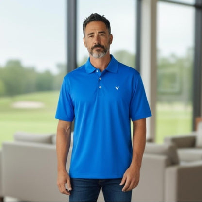 Callaway Vibrant Blue Polo Shirt