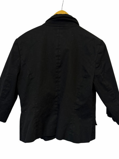 Femme - Tailored Black Single-Button Women's Blazer - Size 42 / 12-14