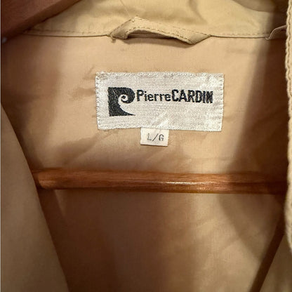 Pierre Cardin Men's Beige Lightweight Jacket - Streetwear - Neutral- Size L