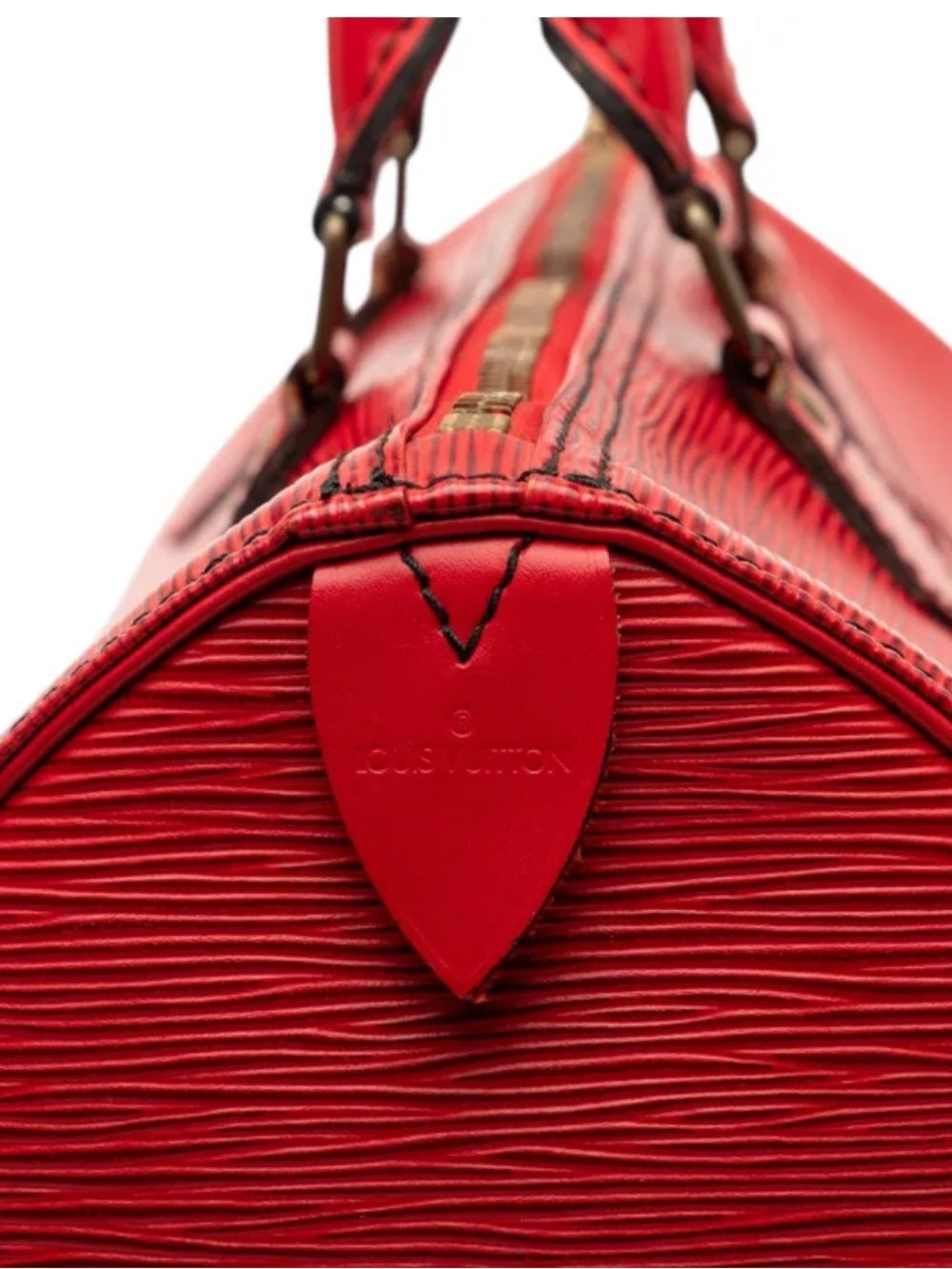 Louis Vuitton Red Epi Leather Tote