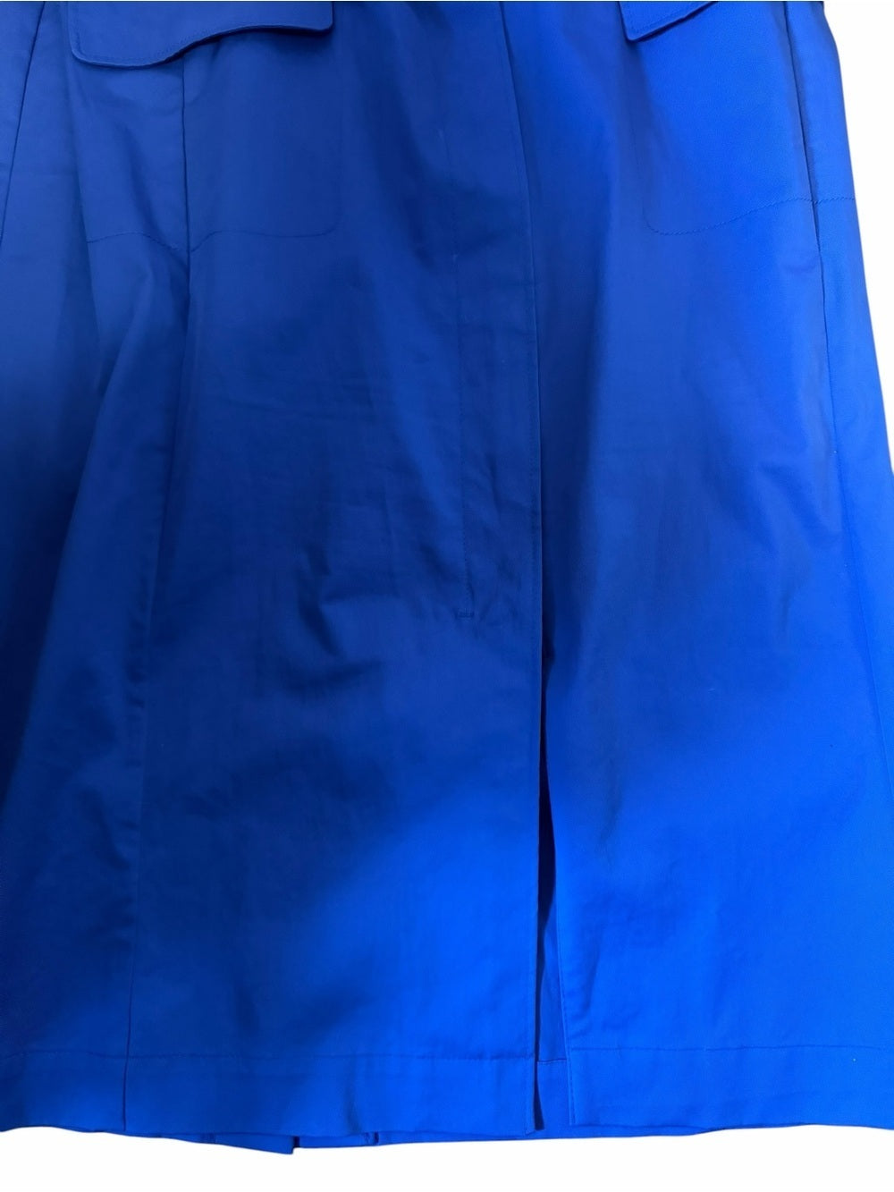 Hugo Boss Cobalt Blue Cross-Strap Belted Maxi Dress