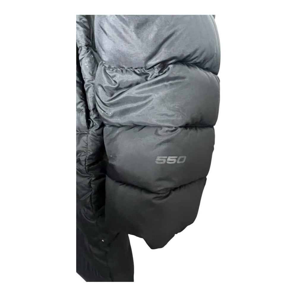 The North Face Women's Gray Belted Puffer Jacket - Winter Warm - Causal Size M