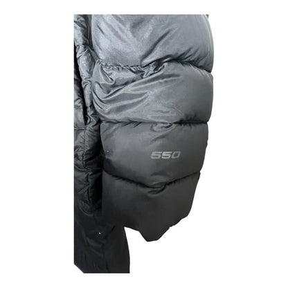 The North Face Women's Gray Belted Puffer Jacket - Winter Warm - Causal Size M