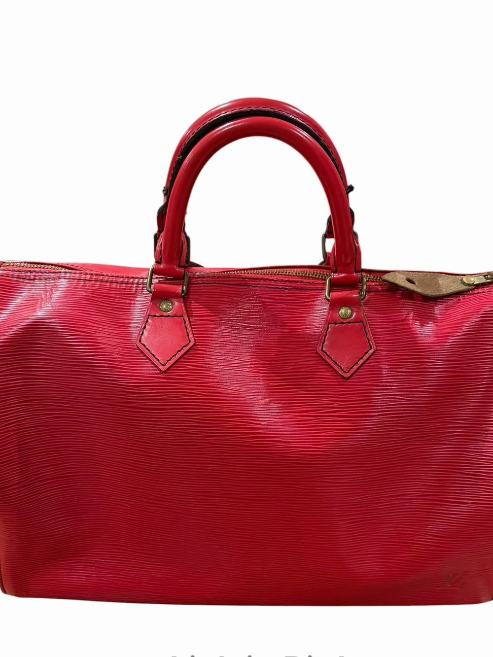 Louis Vuitton Red Epi Leather Tote